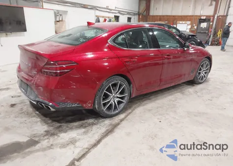 2022 Genesis G70 2.0T Awd из США, поврежденный, VIN KMTG34TA4NU087971